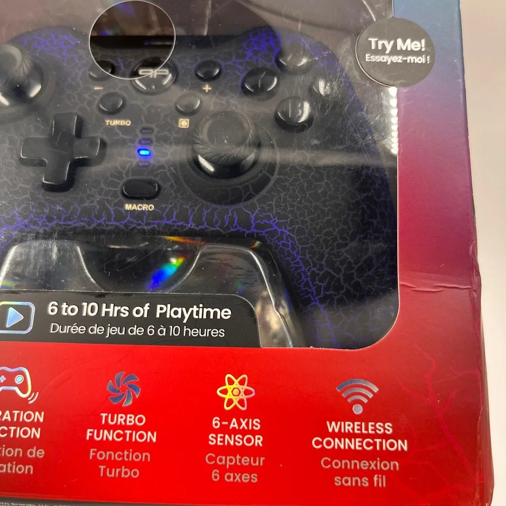 Press Play Wireless LED Gaming Remote Controller for‎ Nintendo Switch Android PC